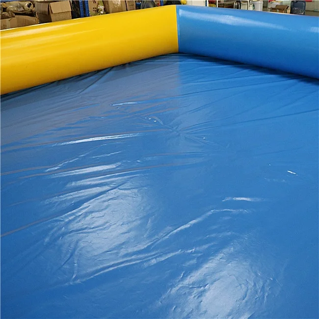 
Manufacturer high quality Plato PVC Tarpaulin bouncy inflatable water pool 