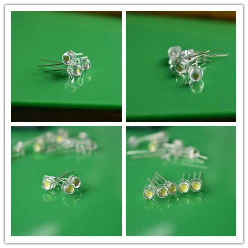 395nm - 400nm - 405nm 5mm UV Straw hat LED 120 - 140 degree for curing ink drying