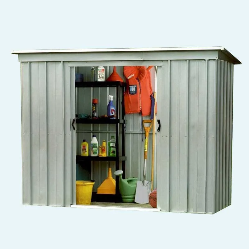 
metal storage sheds 6x2 garden tool house prefab 