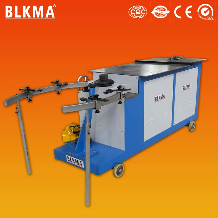Highly recommend elbow cold forming machine, BLKMA made hvac air pipe elbow machine for sale