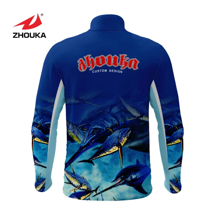 Hot Sale Fishing Jersey Tournament Custom Design Fishing Jersey Wear