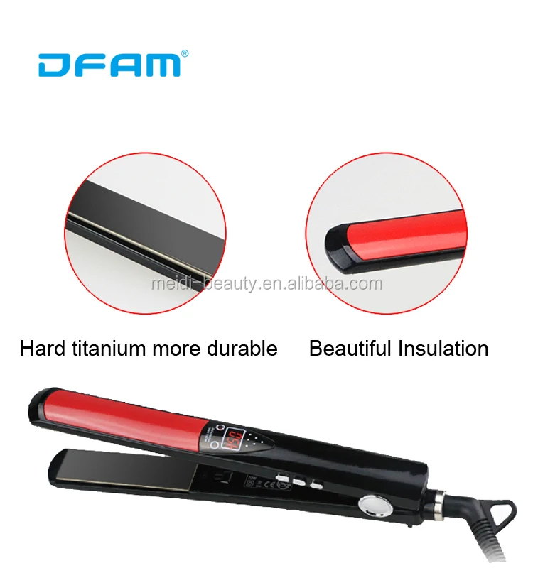 DFAM brand Best Sale Straightening Irons Keep Hair Soft And Smooth Steam Styler Hair Straightener