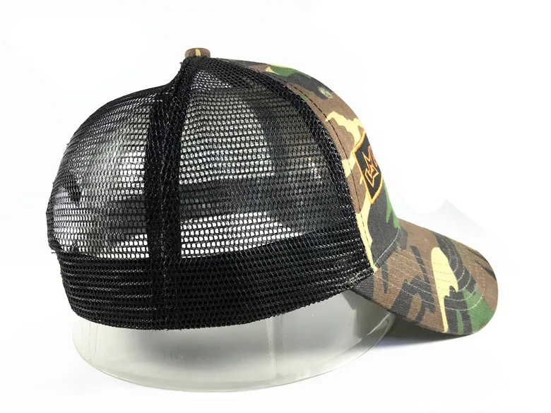 trucker hat, black camouflage green snapback baseball cap