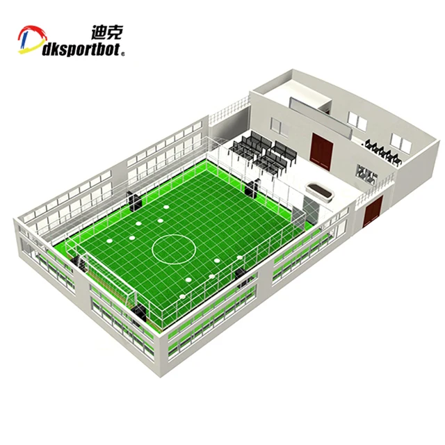 DF40 high end soccer training machine in cheap price with customized size