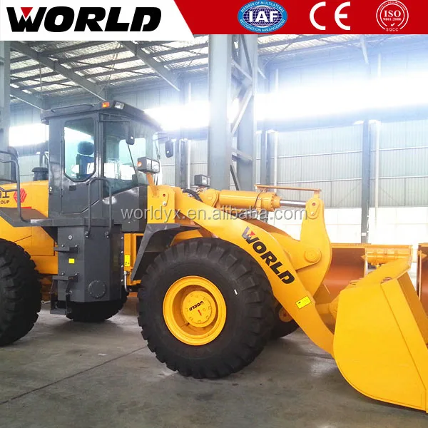 4WD 5ton wheel loader with 5 years spare parts
