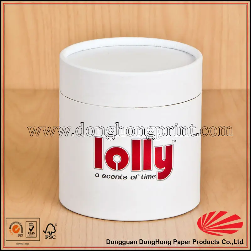 высокое качество круглый косметической упаковки картонная коробка