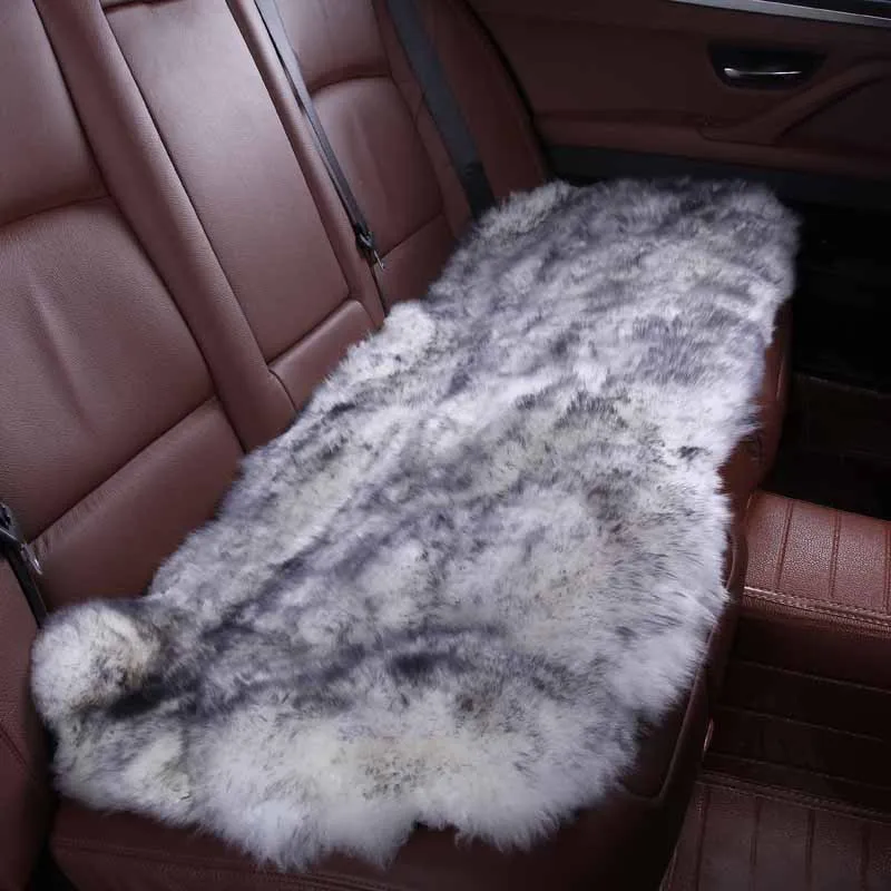 2021 Rownfur genuine natural sheepskinCar interior accessories wool fur car seat covers cushion
