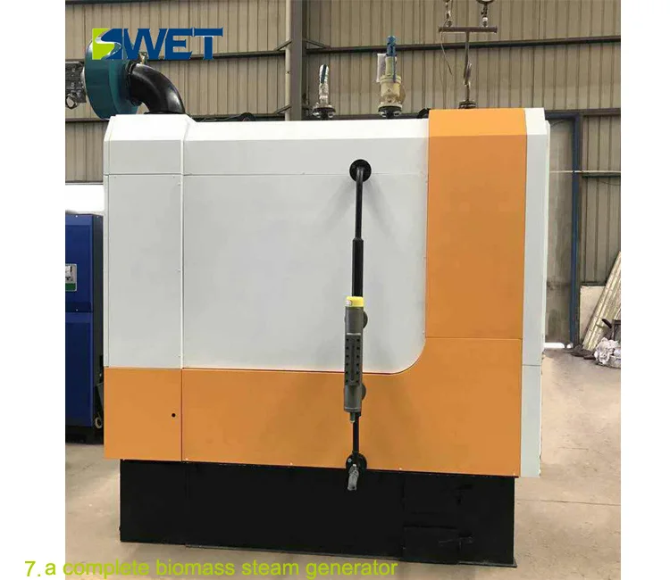 Высокоэффективный новый тип 100 кг мини-парогенератор на древесном топливе