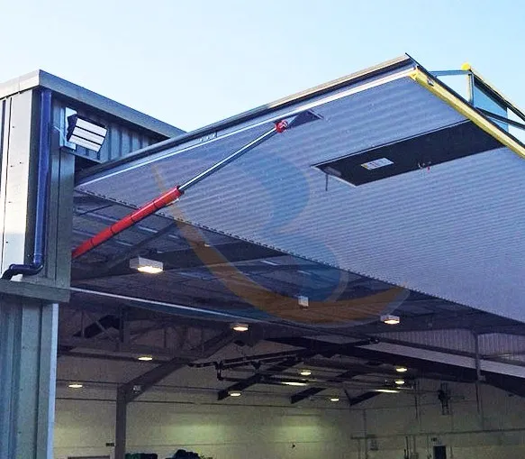 Открывающийся гидравлический подъемный цилиндр для контейнерных ворот