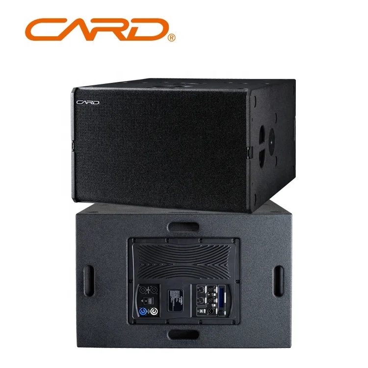dual 15 inch 800 watt speaker line array stage bar outdoor performance sub bass active line array