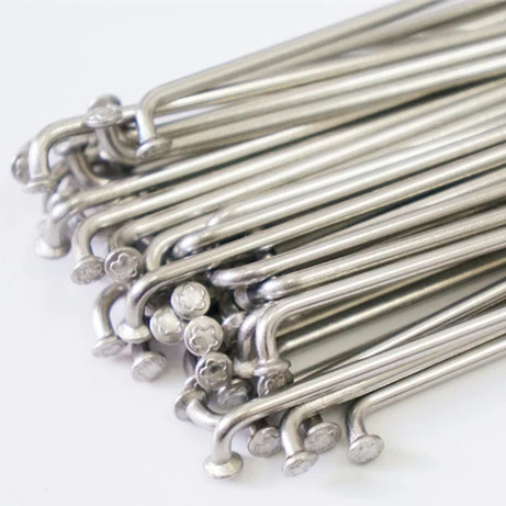 
Steel bicycle spoke with nipple 14GX274MM 