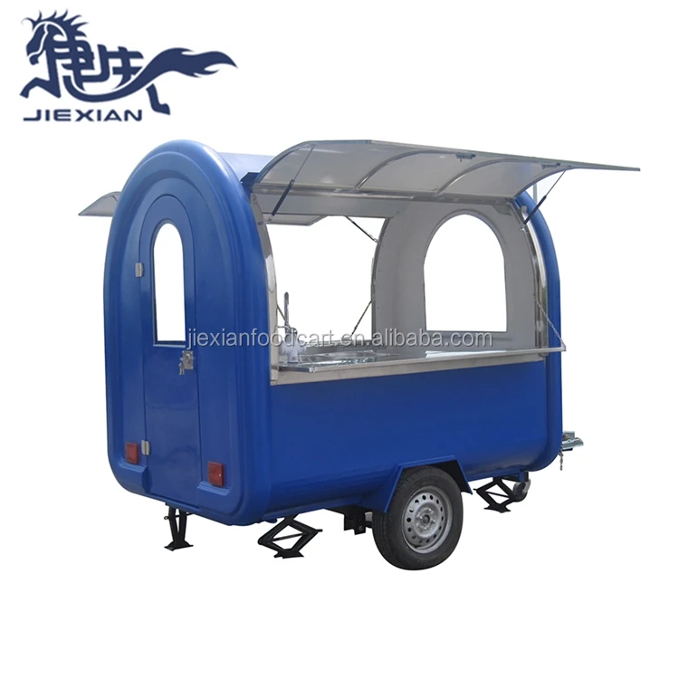 JX-FR220B New Design mobile small food trailer for sale