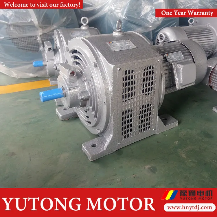 YCT speed changing electromagnetic industrial clutch motor