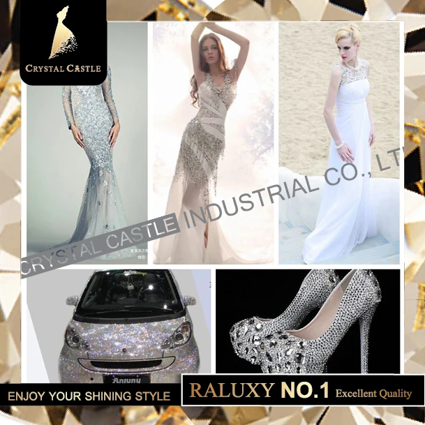 crystal castle ss20 clear 5a white clothing stone wholesale czech glass hot fix strass hotfix rhinestone