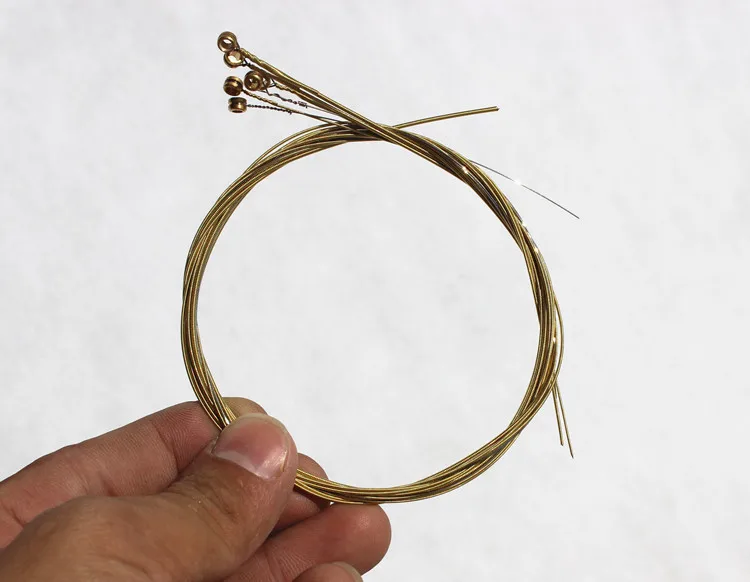 High quality Durable Musical accessories 6 guitar strings Wholesale acoustic guitar strings