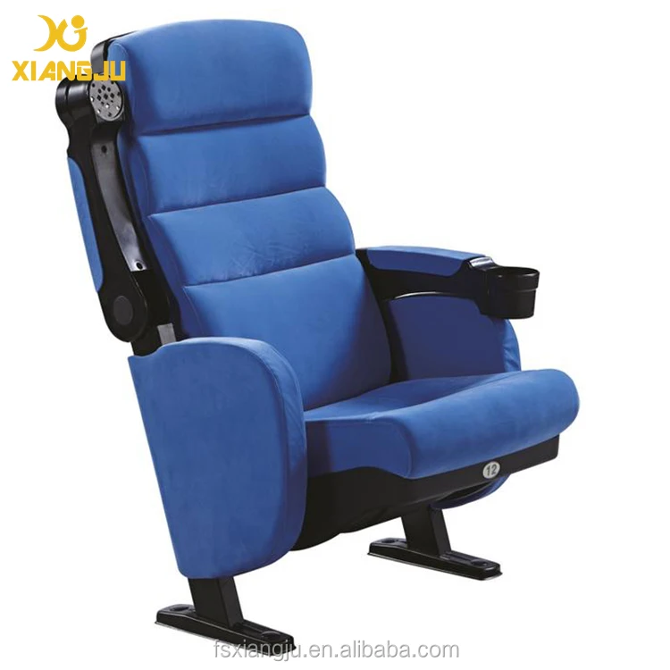 XJ-6833 Fixed Seat Pushing Back Cinema Chair Cinema Theatre Seating for Sale