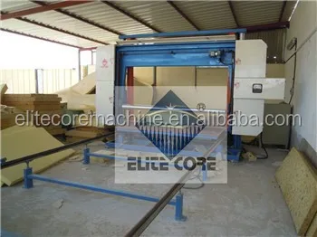 Завод питания стандартный размер по горизонтали автоматическая резка PU пены машины