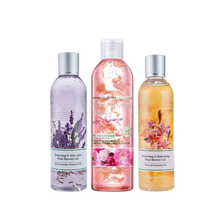 Private label wholesale moisturizing shower gel / body wash