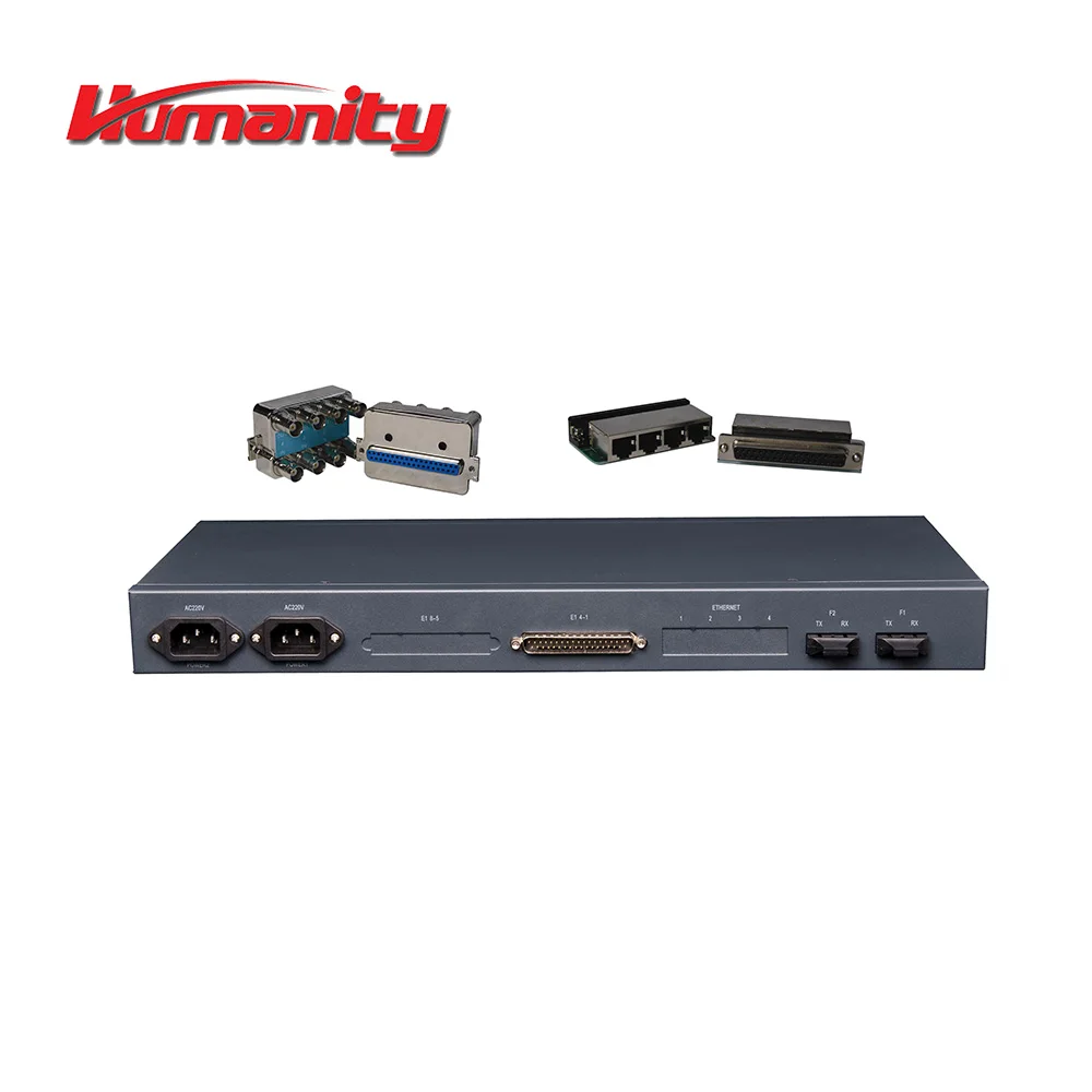
Humanity E1 Ethernet to optical converter 