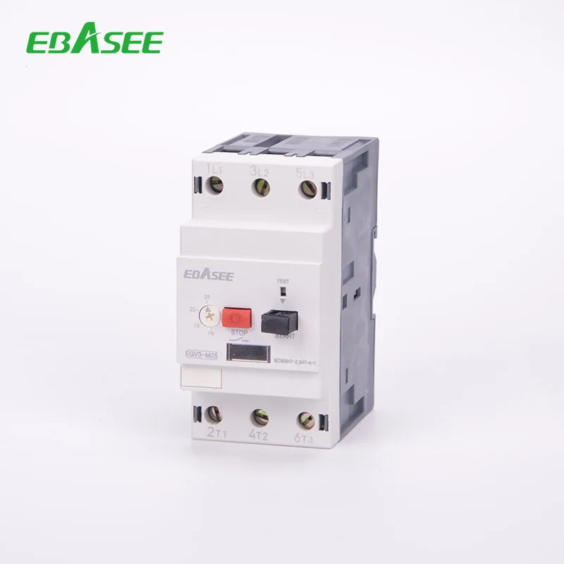 Brand 24-32A Black dc motor overload protection mpcb