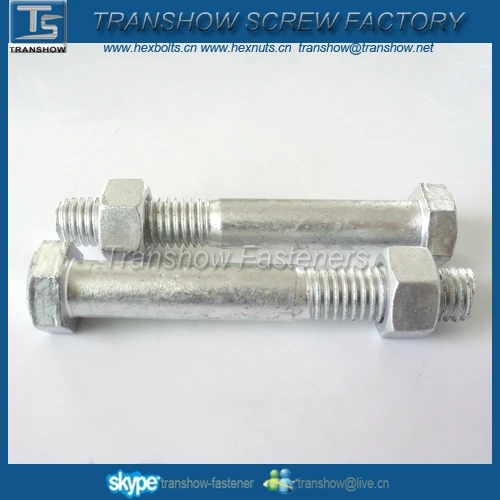 ASTM A193 B7M B7 High Strength bolts and nuts