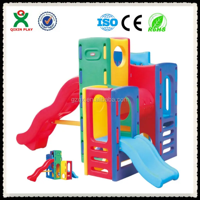 Comprehensive Toys 3-10 Age Kids indoor playhouse/Guangzhou cheap playground equipment/Step 2 climber/QX-157E