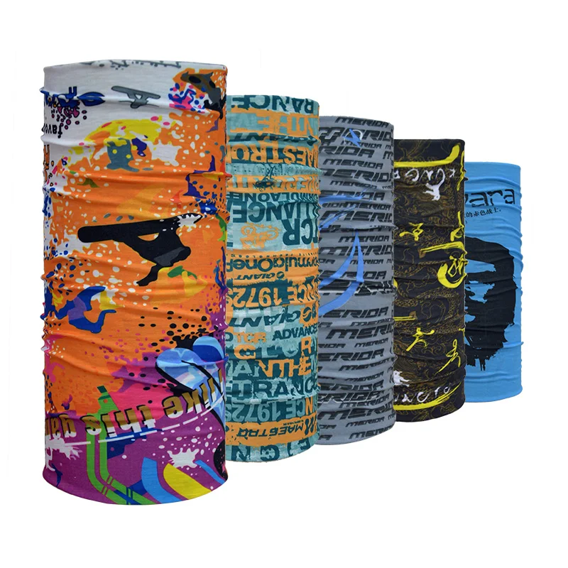 
Promotional Custom Logo Printed Polyester Head Scarf Paisley Stretch Bandana 