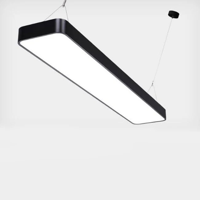 LED office chandelier simple modern aluminum studio office lighting hanging lights