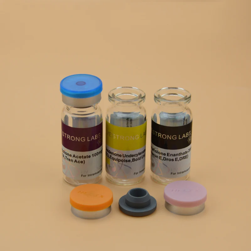 Popular Amber 10ml Vials Caps Empty Travel Sample Customized Clear Glass Vials with Aluminum Cap