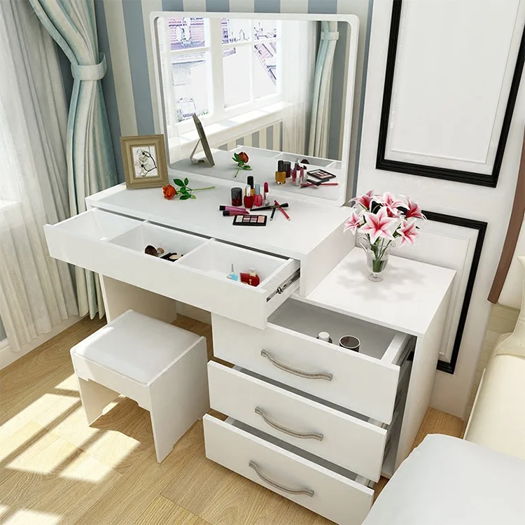 
Factory Manufacturer Wholesale Custom Made Design Wooden Dressing Tables For Girls 