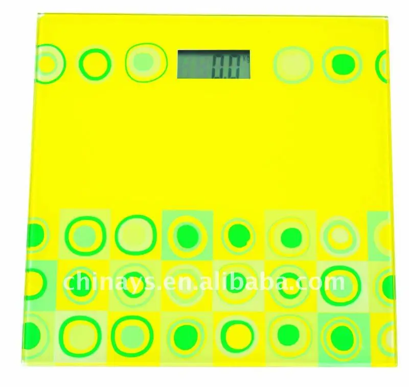 High Quality 180kg Capacity100g Division Digital Personal Scale,LCD Display White Light,CE RoHS Certificate Customized Painting