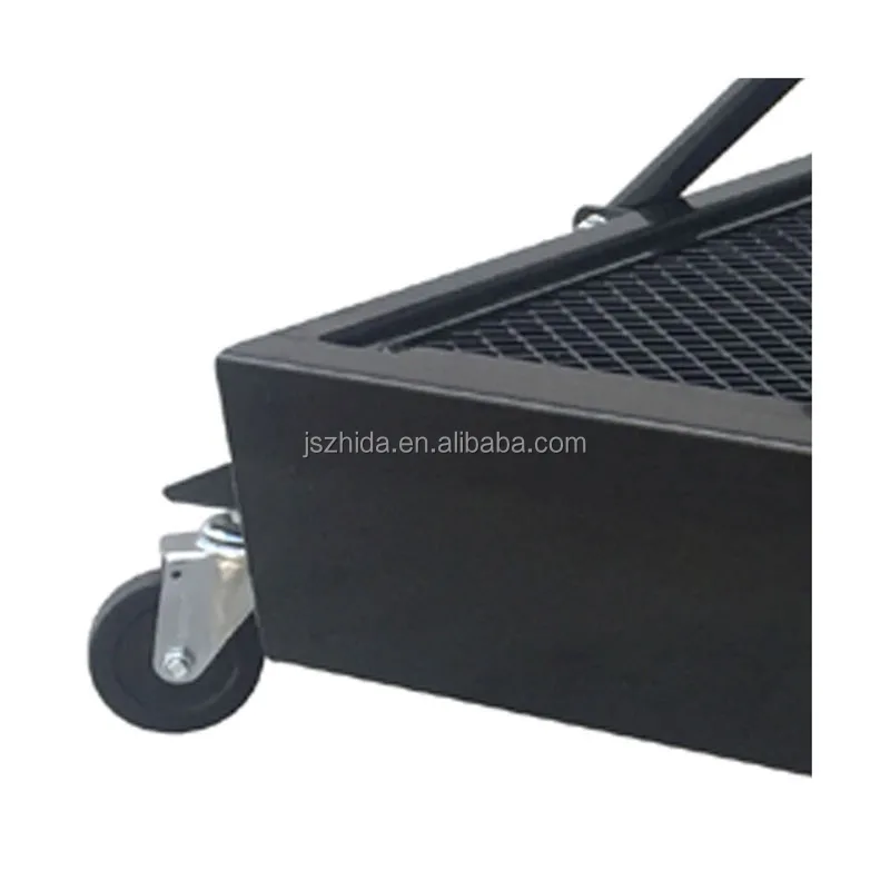 Steel Material 15Gallon Truck Oil Drain Collector Oil Drain Pan