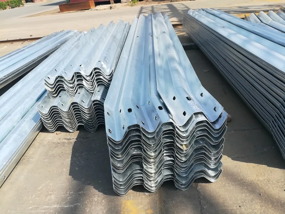 Steel Highway Guardrail W Beam Road Safety Item for Roadways and Highways