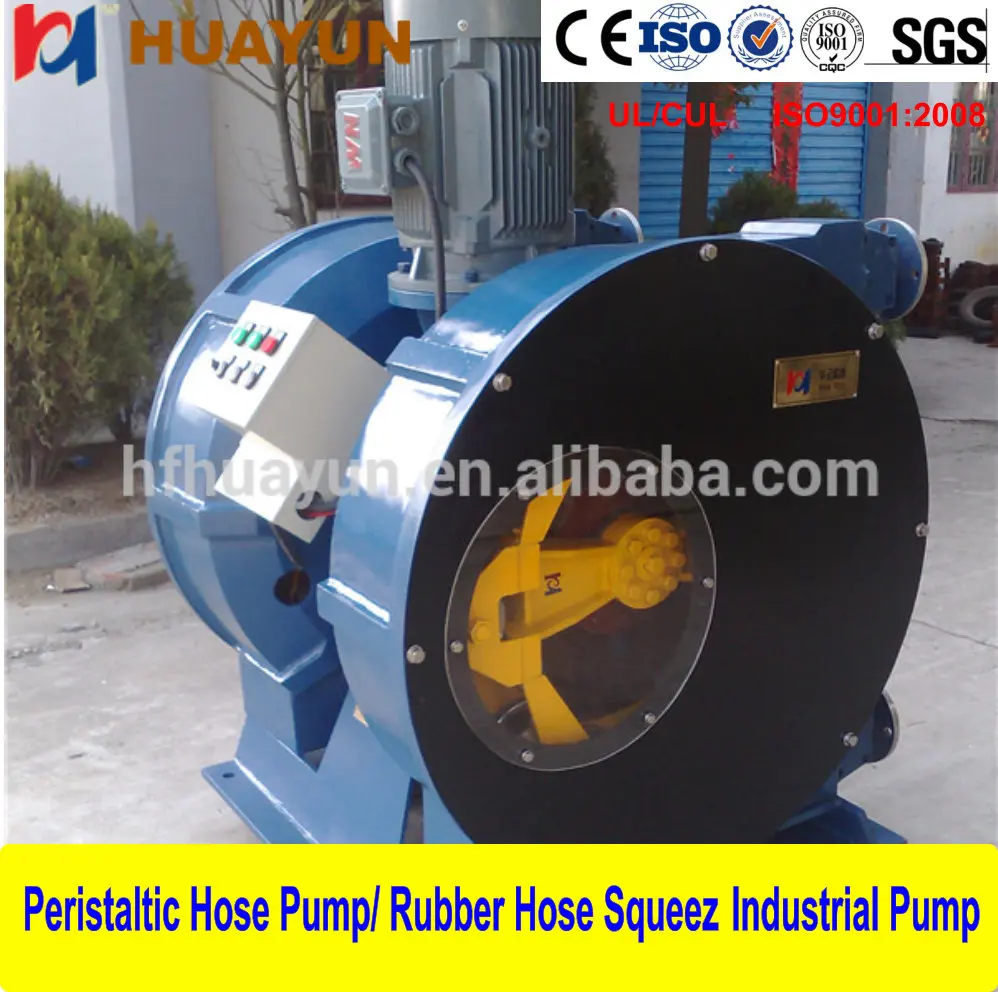 Hose Squeeze Peristaltic Pump for Cement Grout Injection Hose Peristaltic Pumps/Piston mortar pump for concrete