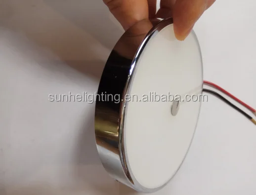 
LED Boat Light 10~30V With touch dimming function aluminum LED ceiling light, luxury yacht, cruise interior ceiling lamp 