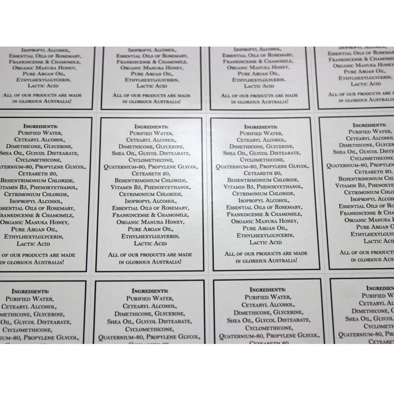 design Eco-friendly pharmaceutical vial labels,paper health product labels for glass medicne vials