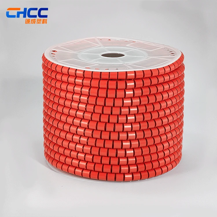 Spiral sleeves cable Wrapping Bands with clip