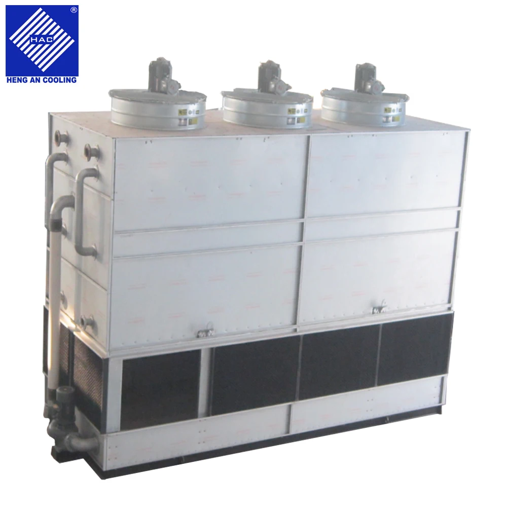 Ammonia Refrigeration Industrial Evaporative Condenser For 350hp Compressor For Industrial Refrigeration