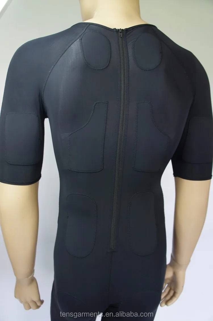 Conductive Fabric Sport Training EMS TENS Dry Electrode Clothing