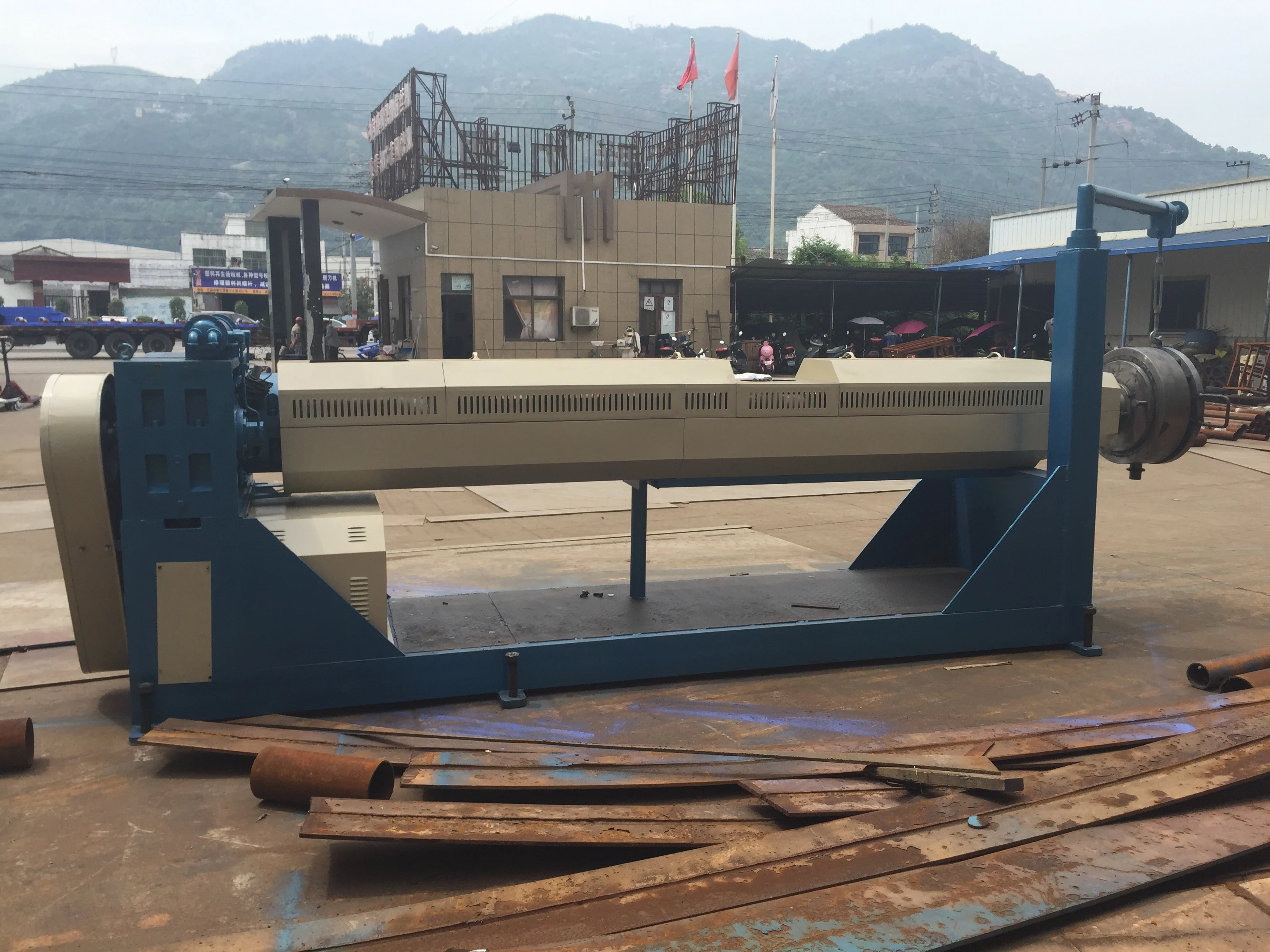 Plastic extruder / pp flat yarn extruder line