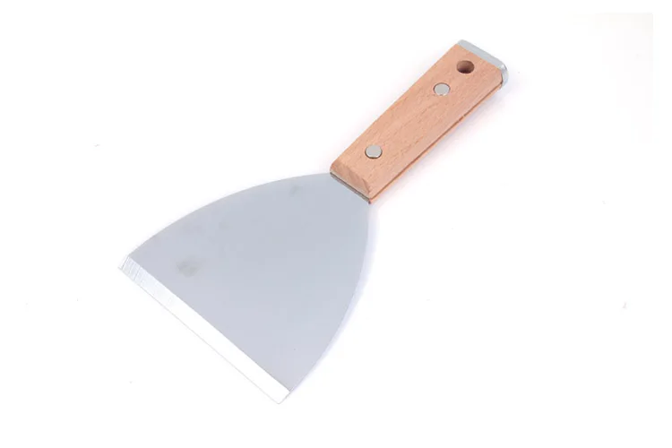 Factory Price Putty Knife and Scraper with Chinese Factory Plastic or Wood Carbon Steel Camel Brand CN;ANH 0.7mm