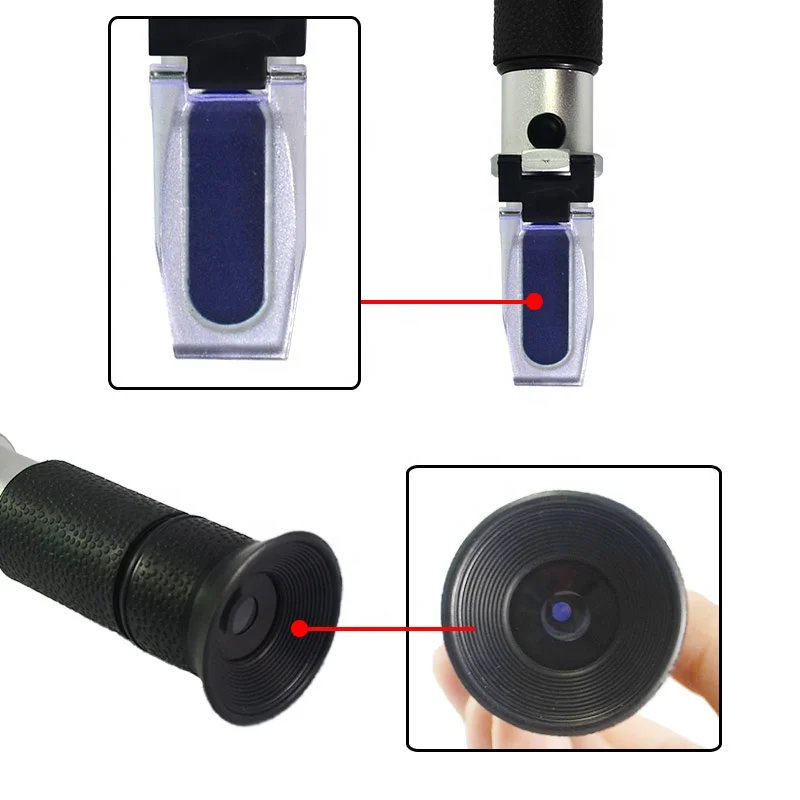 US Free Shipping All-sun EM2230 Antifreeze Refractometer Car Battery Propylrne Ethylene Freezing Point Measure