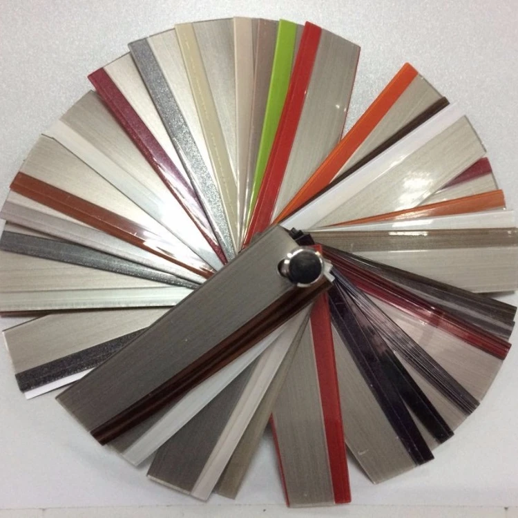 Newest colorful PVC or ABS or acrylic edge banding