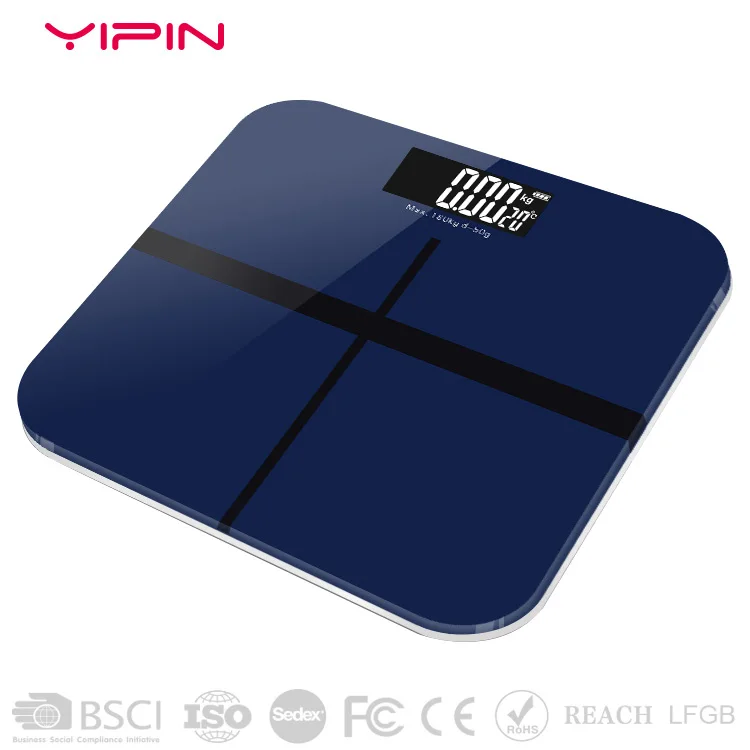 Hot Sale Custom Adult Personal Digital Bathroom Scale Electronic Body Weighing Scale for Humans