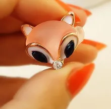 Healing small fresh sweet and cute little fox ring special wholesale