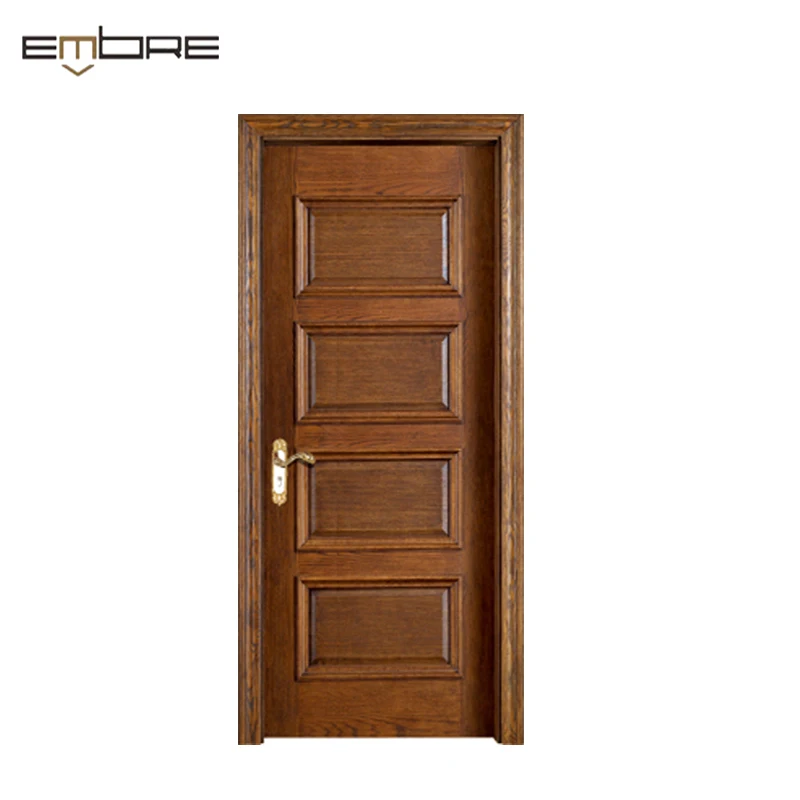 
Brazil pine wood solid wooden door fairy design israel door 