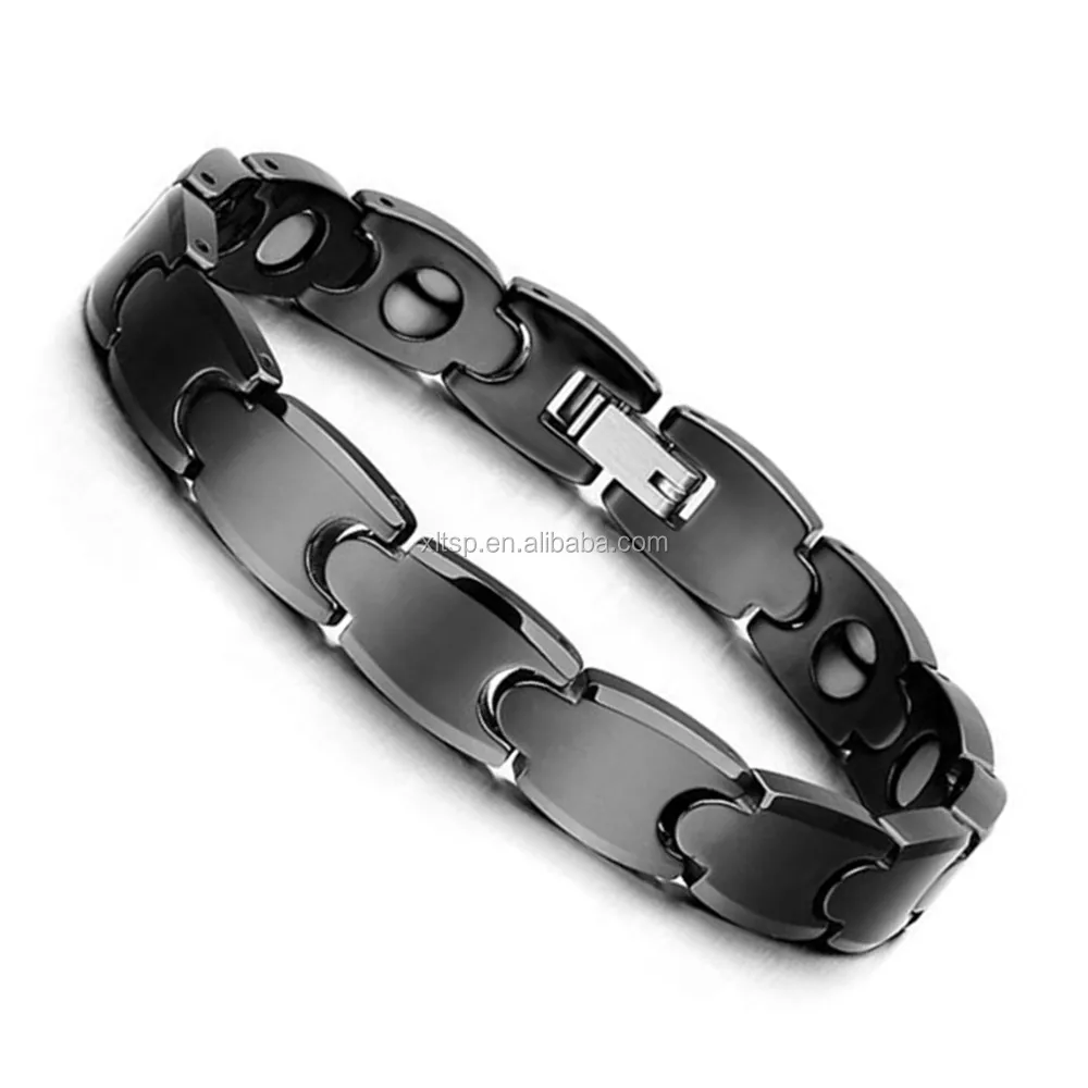
XLT hot sales tungsten bracelet bio energy magnetic mens bracelet 