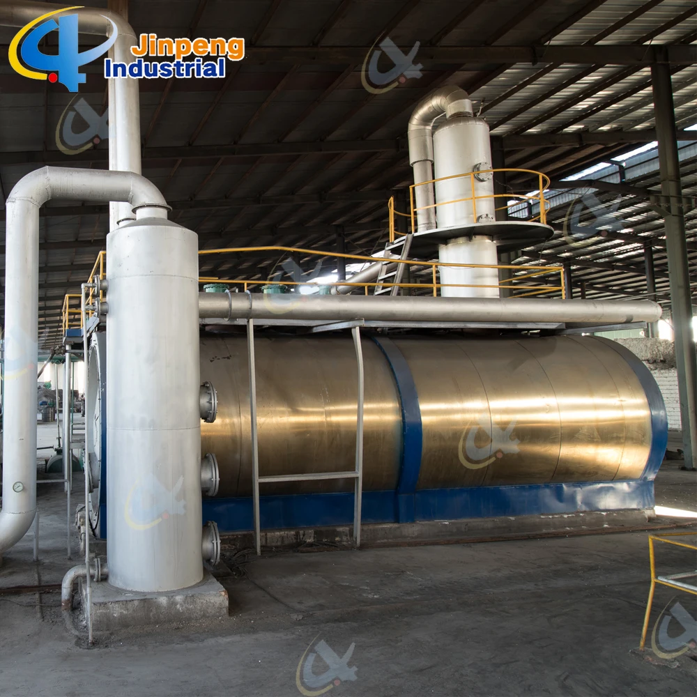 High Quality Factory Price Fully Automatic Pyrolysis Oil to Diesel Distillation Plant