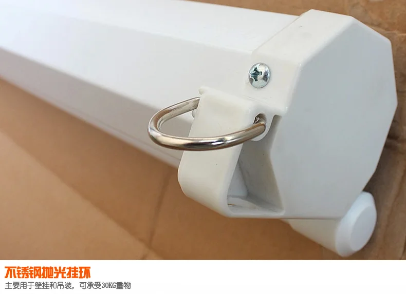 Motorized Projector Screen 100 inch 16:9 HD Diagonal Indoor and Outdoor Electric Move Screen with Remote Control for Family Home