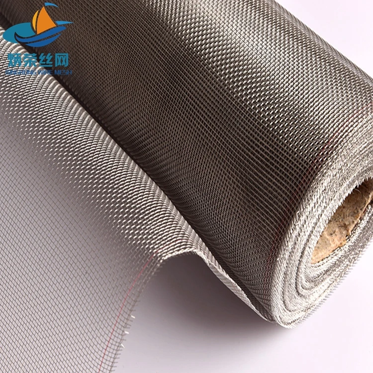 High quality 1 micron SS 316 stainless steel wire mesh price list in China